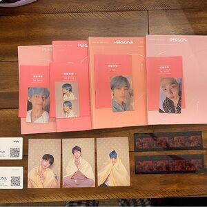 BTS MAP OF THE SOUL PERSONA albums - all 4 version